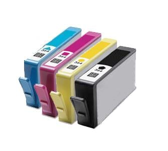 HP Original No. 364 Combo Pack of 4 Ink Cartridges (N9J73AE)